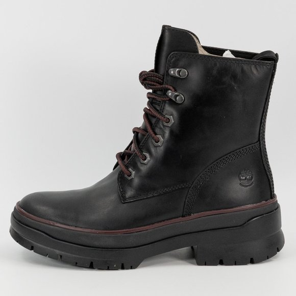 Timberland Women's Malynn EK+ Waterproof Mid Boot 'Black Full Grain' size 6 - 10 - Picture 5 of 11